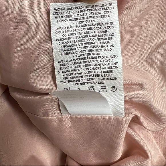 Jessica Simpson Kataleya Fuzzy Jacket PINK SZ L - Picture 10 of 11